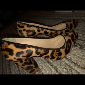 JCrew CalfHair Heels